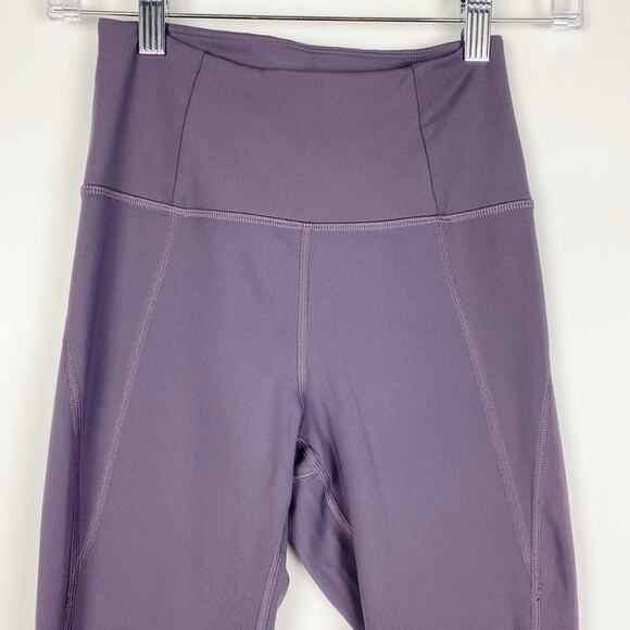 Girlfriend Collective Compressive High Rise Leggings Dahlia Purple Womens Sz XS - Picture 3 of 9